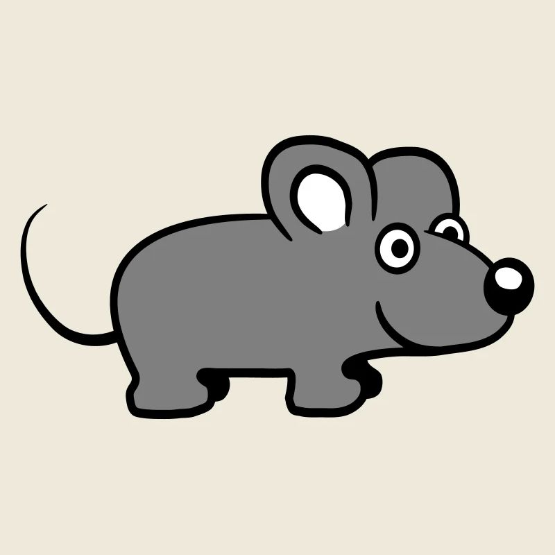 Mouse Mouse Cute Little Rat Rodent Friendly