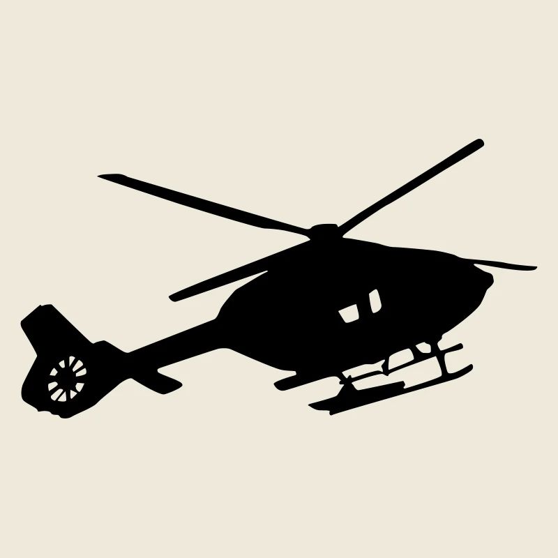 helikopter silhouette