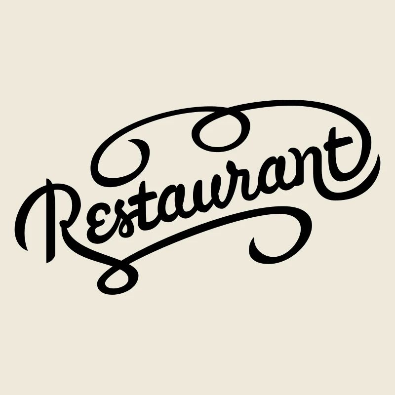 Schriftzug Restaurant