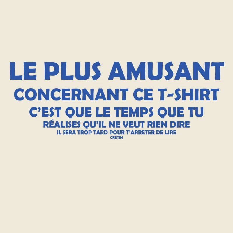 Le plus amusant...