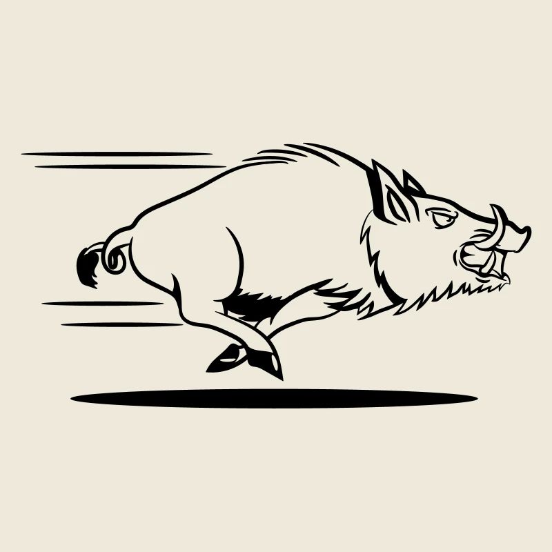 wildschwein rennen