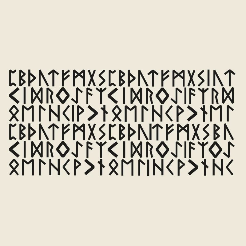 Alphabet Wikinger