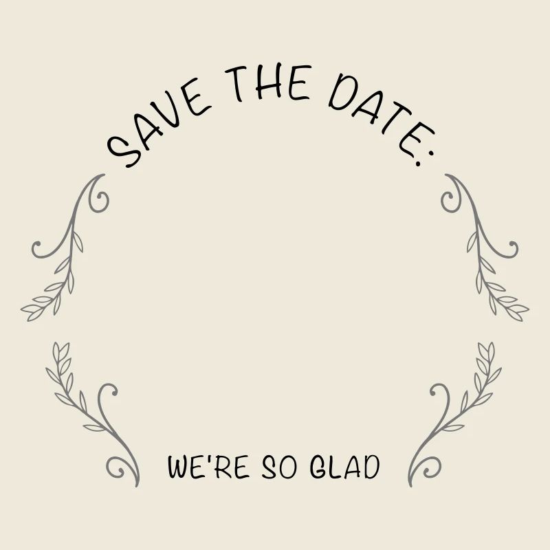 SAVE THE DATE | Indique la date.