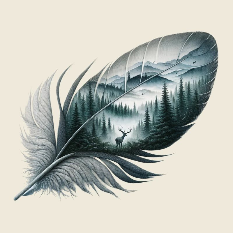 Plume de la faune