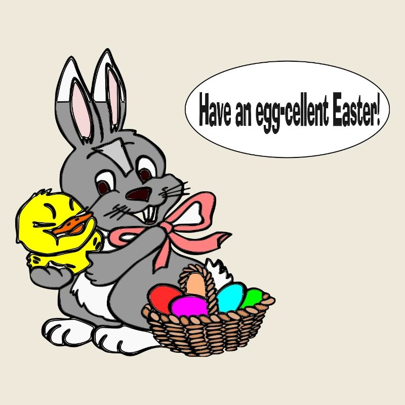 Black have an egg cellent easter