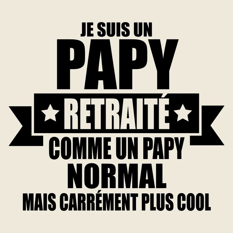 je suis un papy retraité