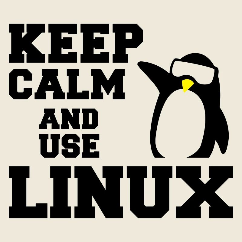 Ruhe bewahren Verwendung linux
