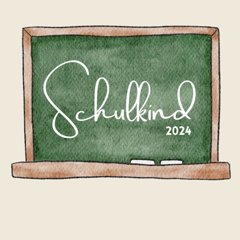 Schulkind 2024 Einschulung Geschenk Tafel