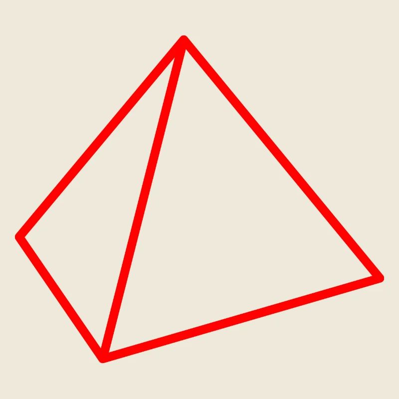 Roter Tetraeder