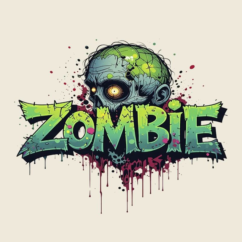 Zombie-Kopf