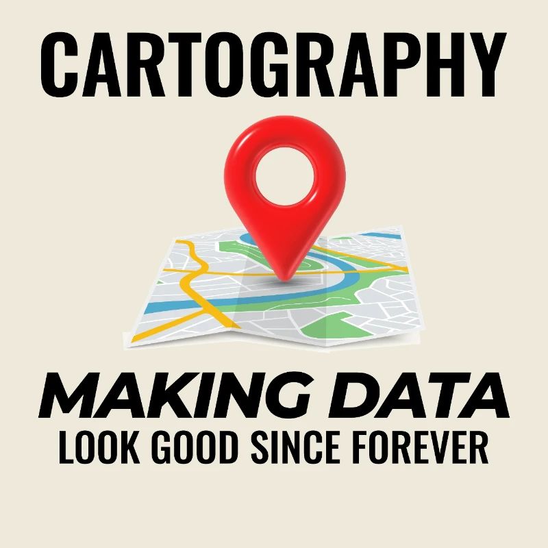 Cartography Data Look Good Map GIS