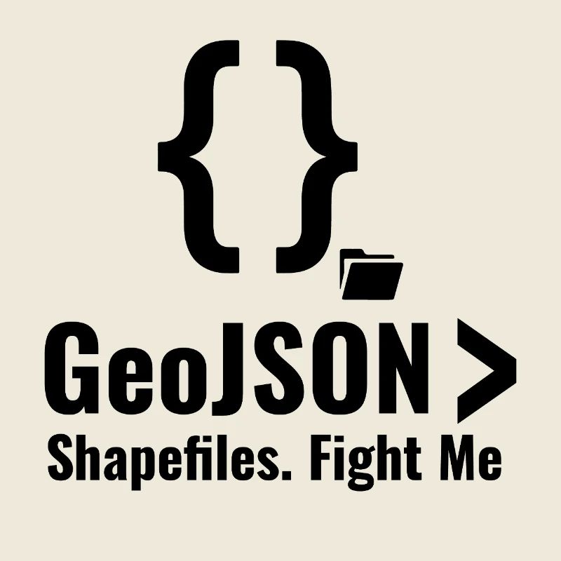 GeoJSON Shapefiles GIS Data Format Debate
