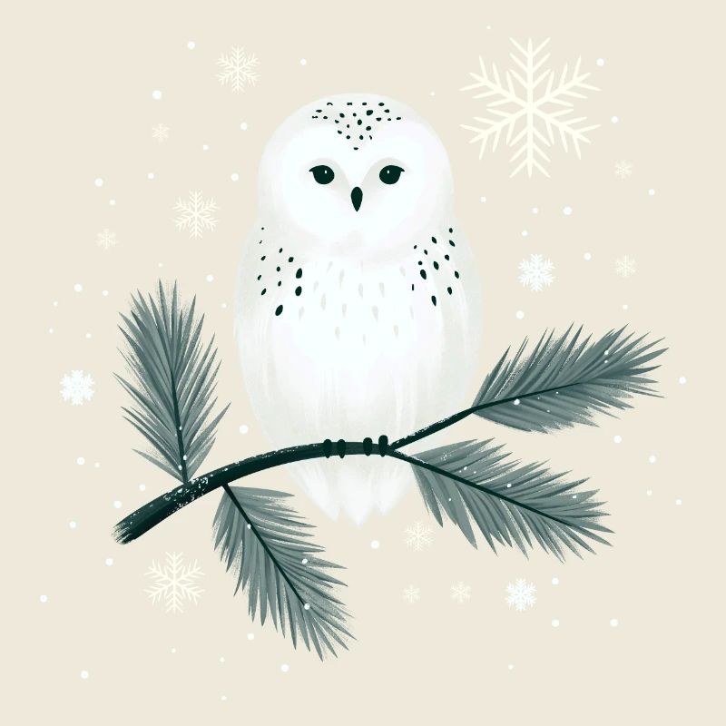 Winter owl
