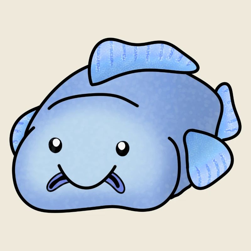 Blue blobfish