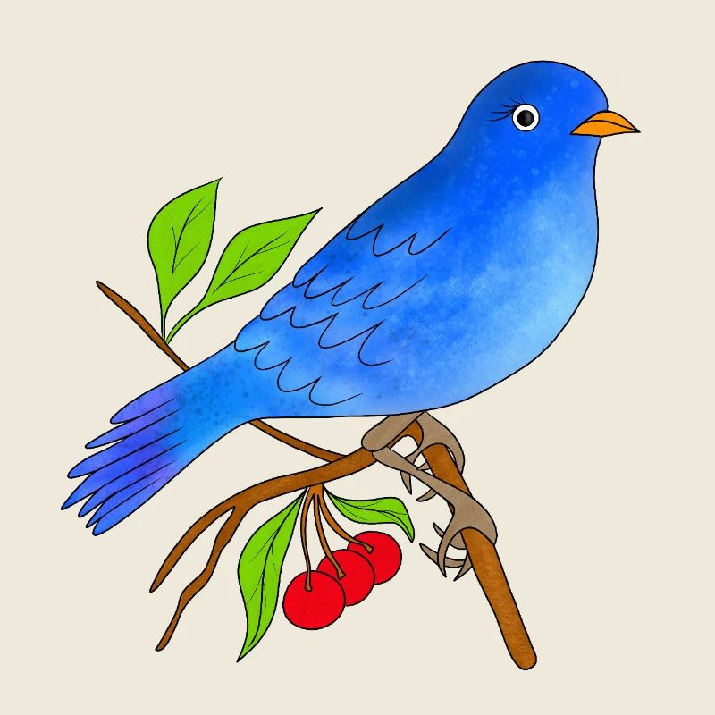 Blue bird