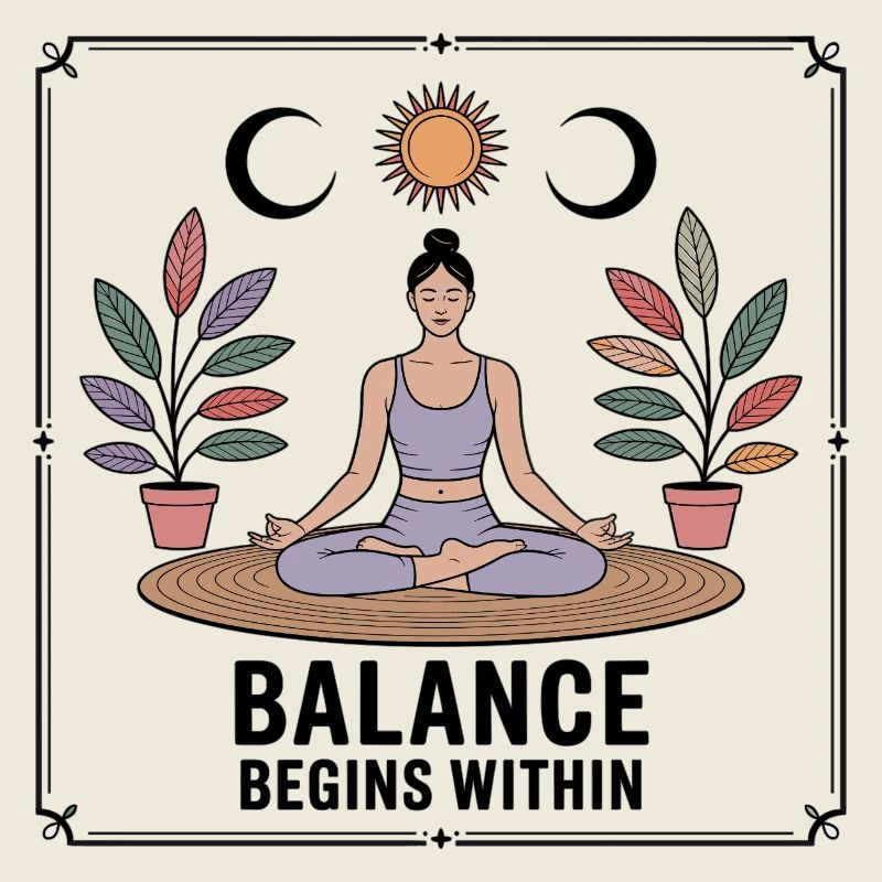 Balance Begins Within - Yoga