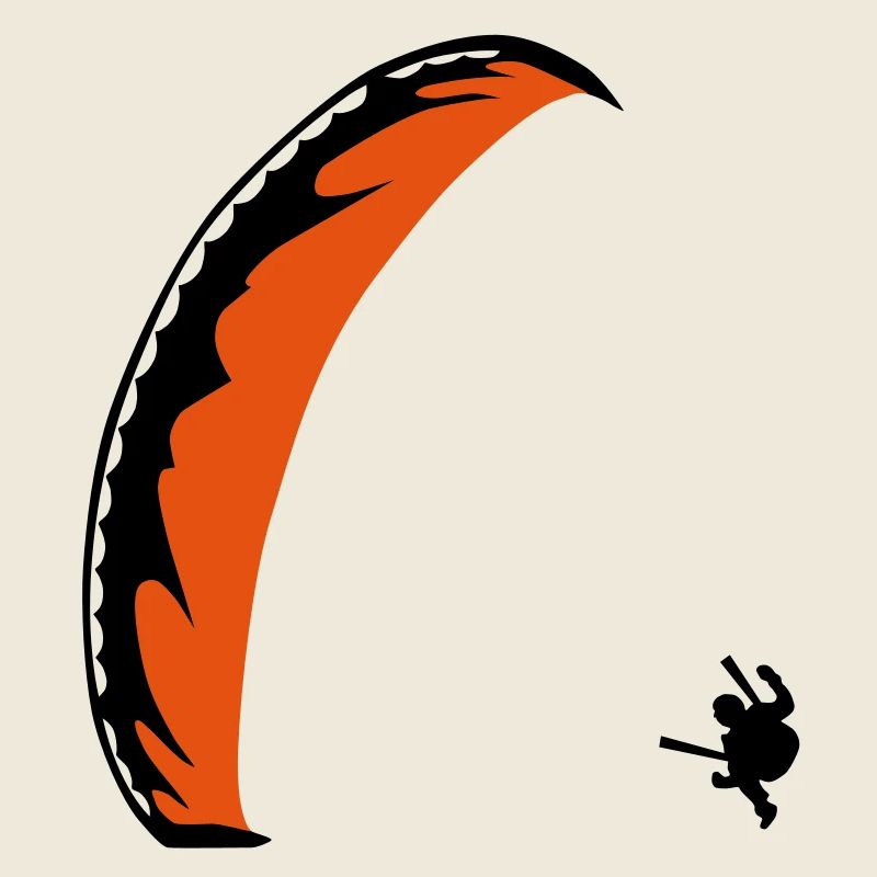Gleitschirm Bodenspirale