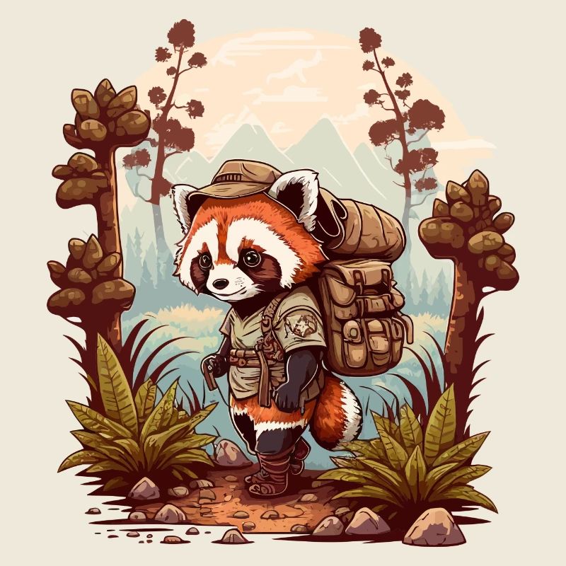 Le panda roux migre