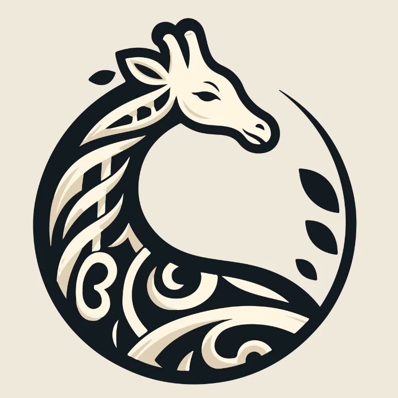 Giraffe: Nature Illustration