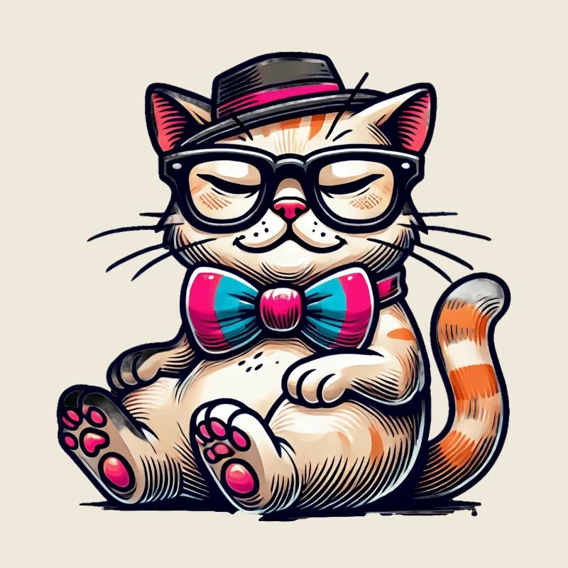 stylish cat