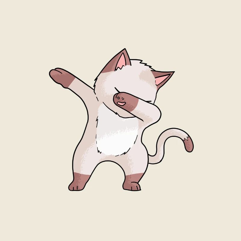 Dancing Cat - Kitty Dabbing Dancing
