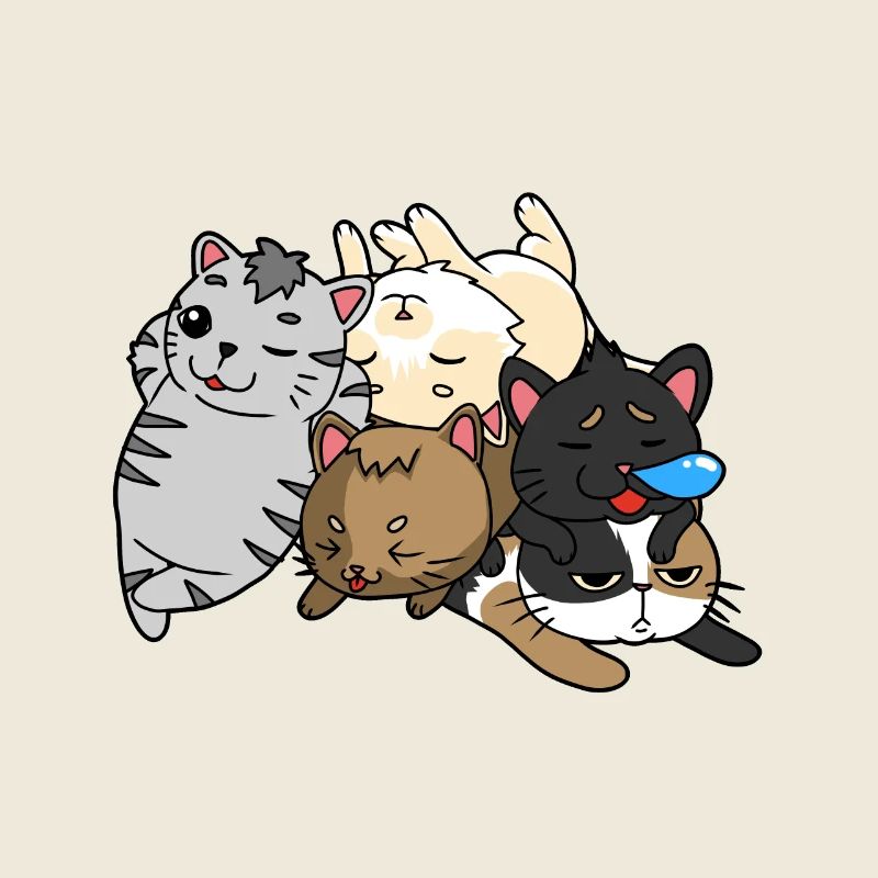 Cats Gang Pack Teens Animals Pack