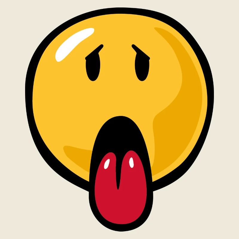 Smiley sick