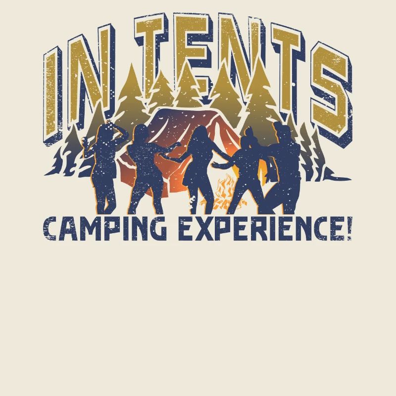 In tents camping experience!