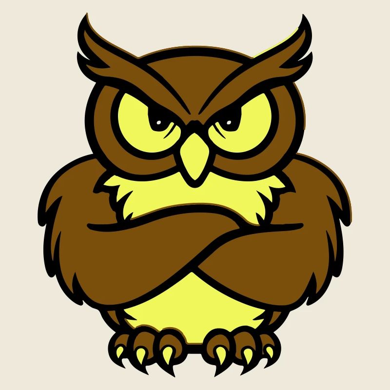 Owl Comic Animal