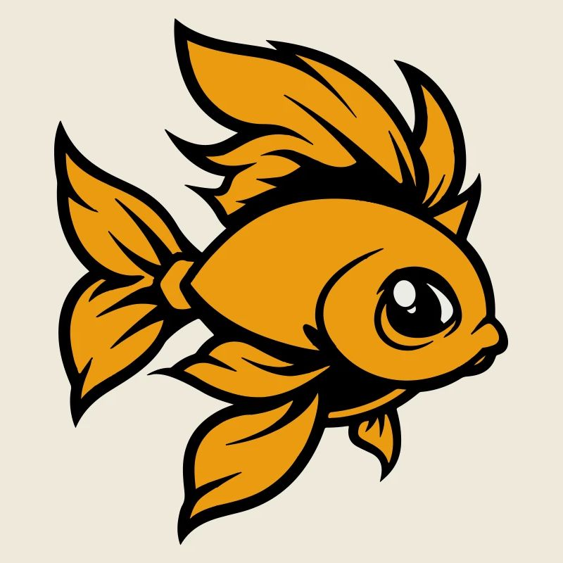 goldfisch fisch comic