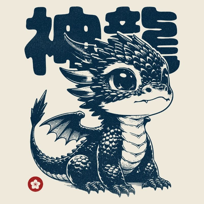 Fantasie-/Sci-Fi Mystischer Drache