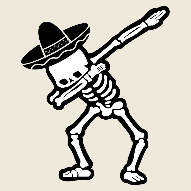 skull dabbing mexicans
