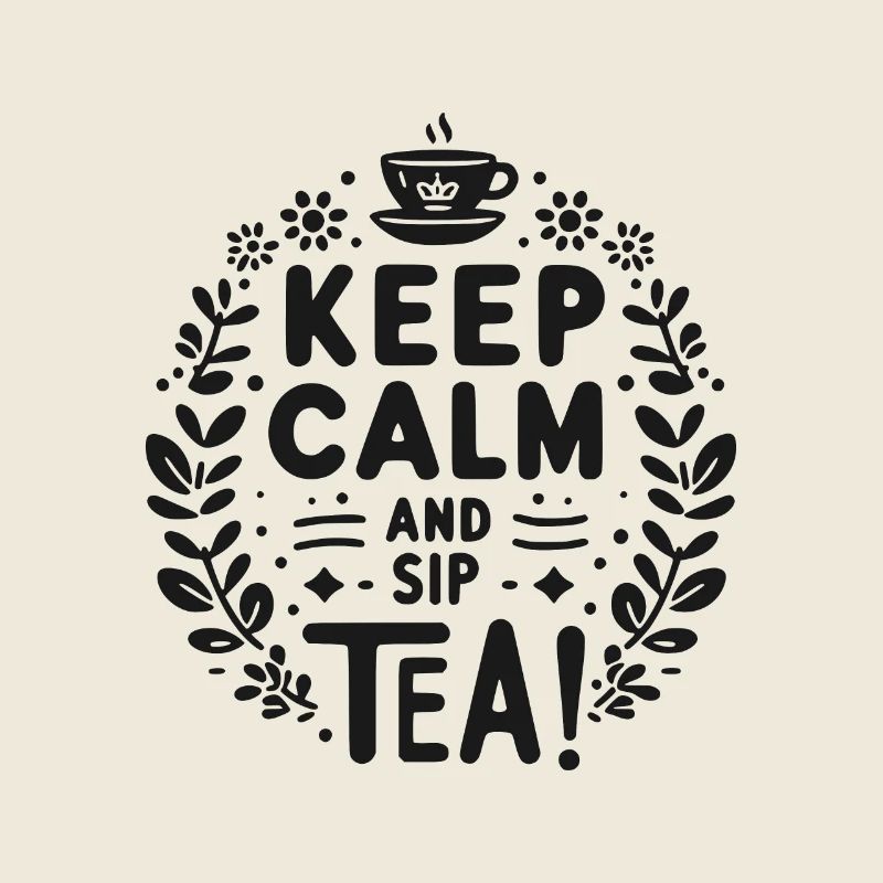 Keep Calm and Sip Tea