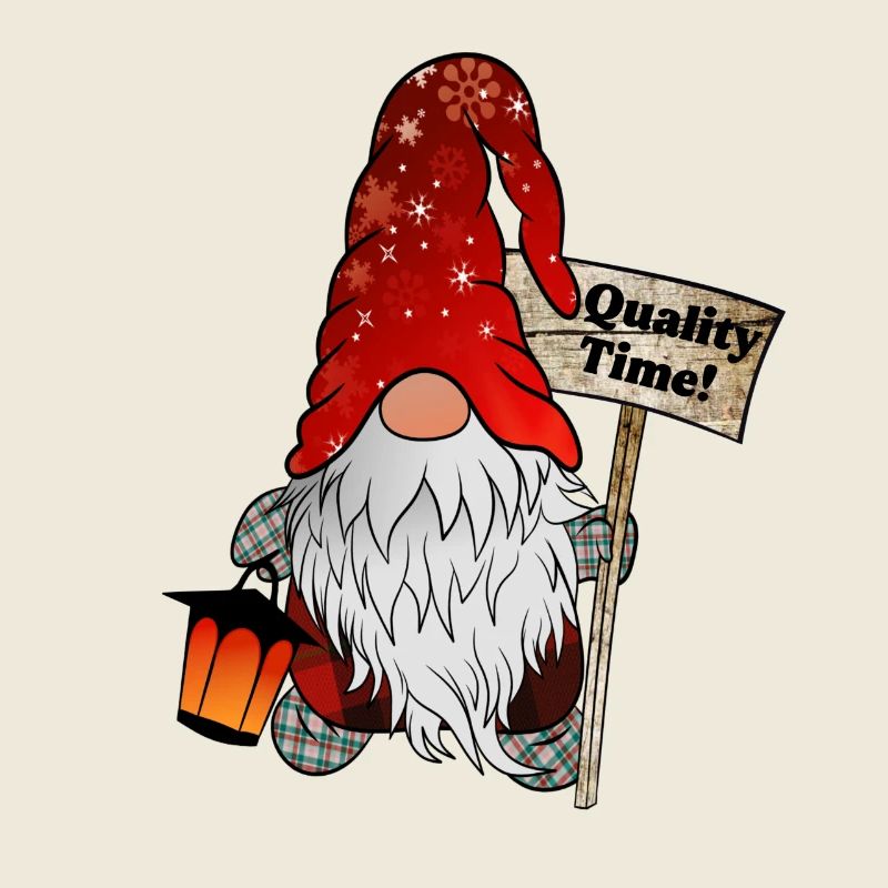Gnome de Quality Time – Gnome de Noël