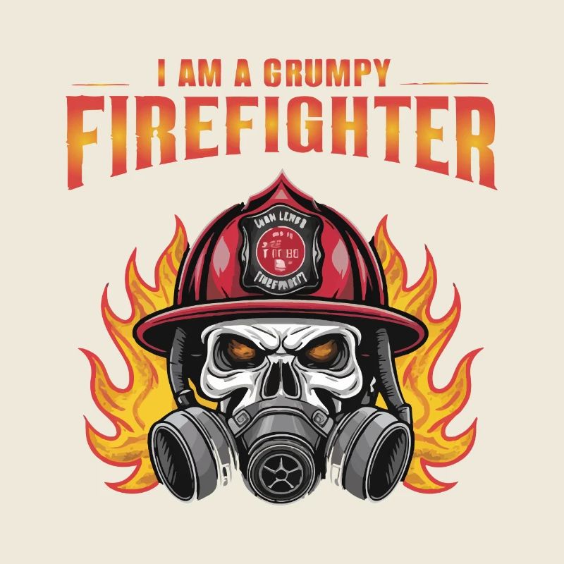 I AM A GRUMPY FIREFIGHTHER