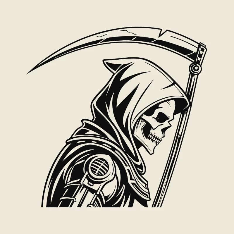 FUTURISTIC GRIM REAPER