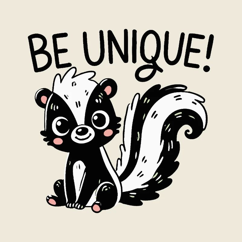 Une moufette