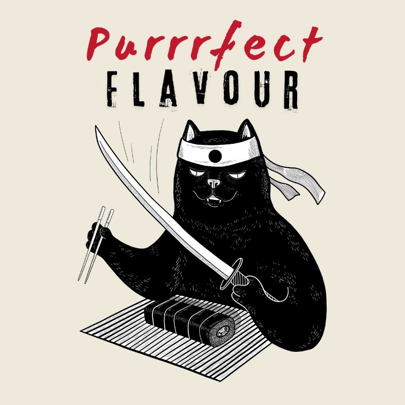 Saveur parfaite – Sushi Chef Cat