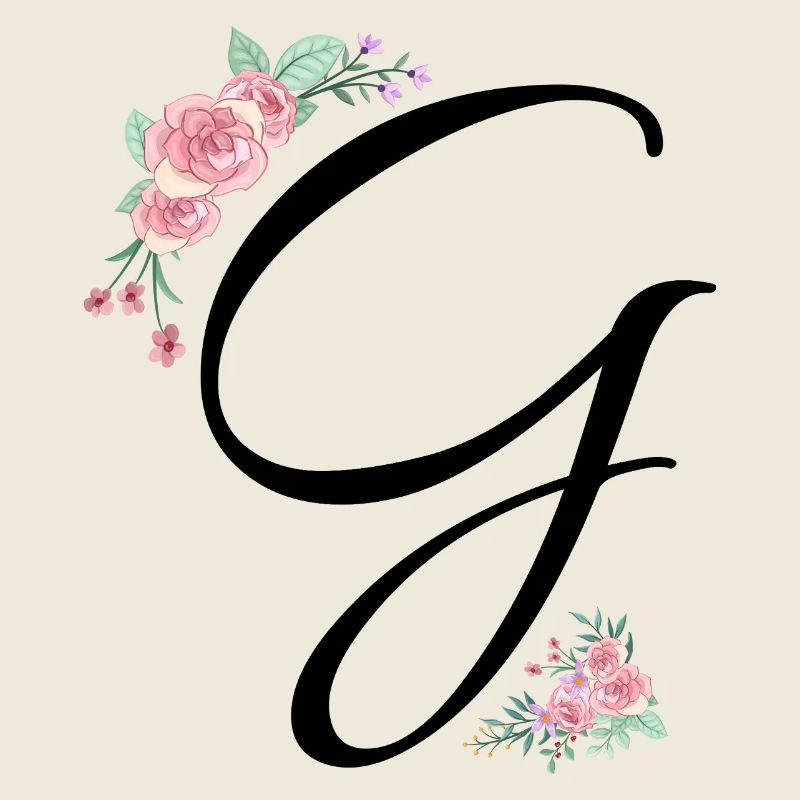 Letter g flowers