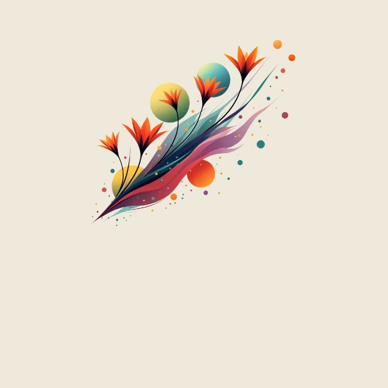 Abstract Floral Flow