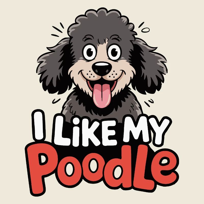 J’aime mon Caniche Hundeliebe
