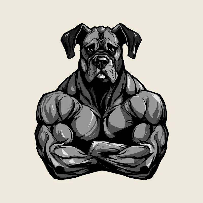 Dog muscles