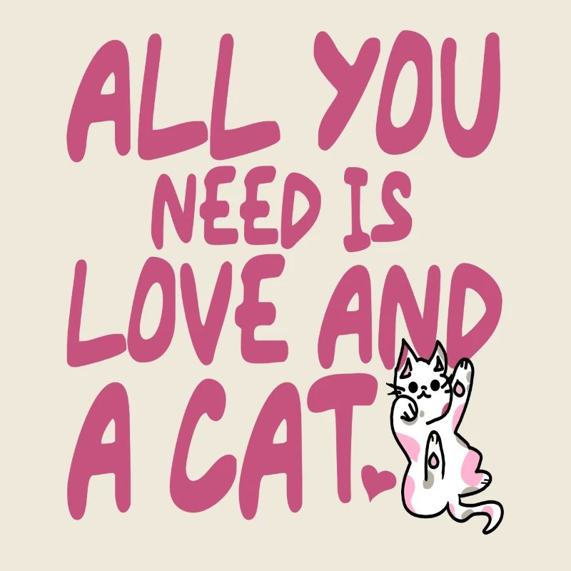 Tout ce dont vous avez besoin, c’est d’amour et d’un chat chat