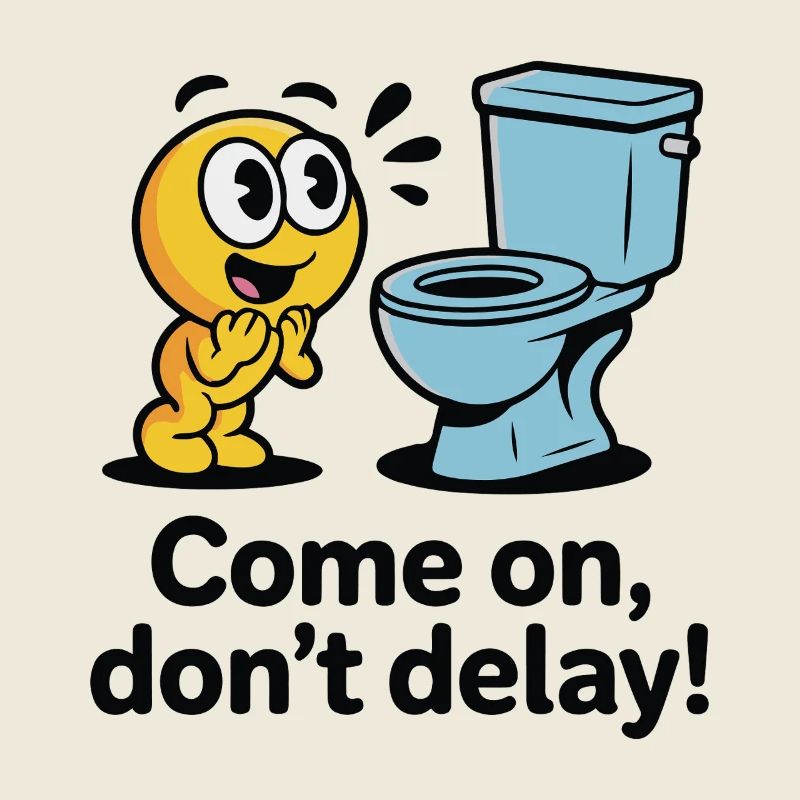 TOILETS,COME ON, DON'T DELAY