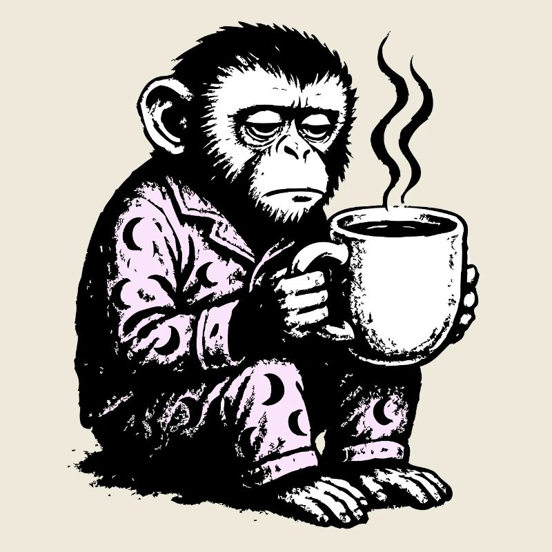 Sans café le matin