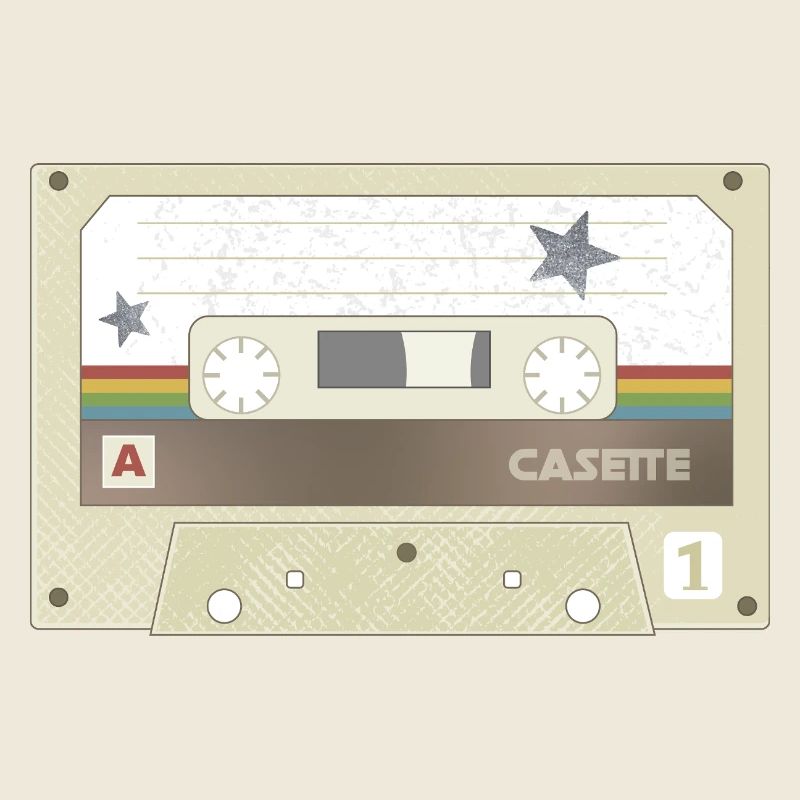 Retro Cassette MixTape