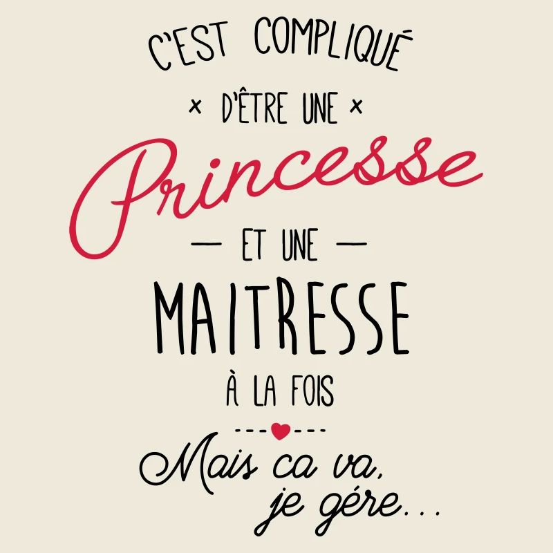 princesse et maitresse