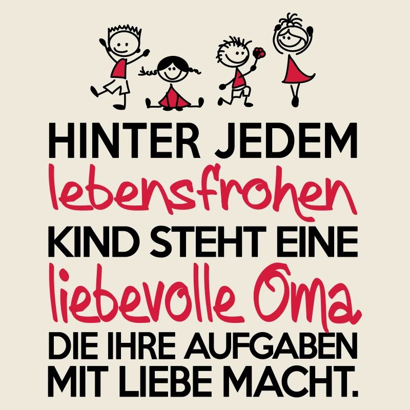 Ich bin eine Oma die ihre Aufgaben mit Liebe macht