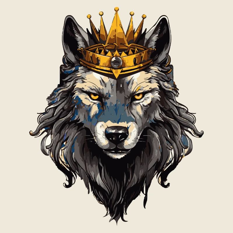 Couronne d’animal loup