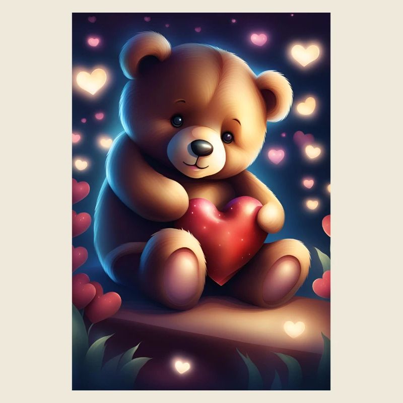 Adorable teddy bear